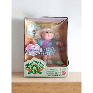 Cabbage Patch Kids Sea Animals Lil’ Pets Collection Doll NEW Sealed w/ Birth Cer
